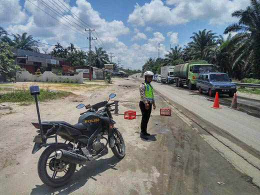 Arus Lalin Duri-Pekanbaru Terpantau Lancar
